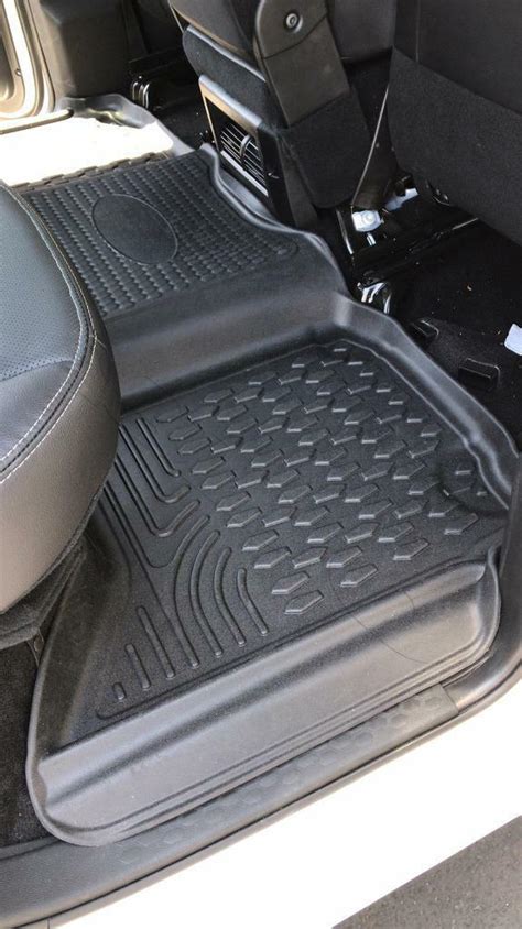 Rdt 3 Pieces Black Liners Floor Mats Set For 2010 2018 Dodge Ram 2500