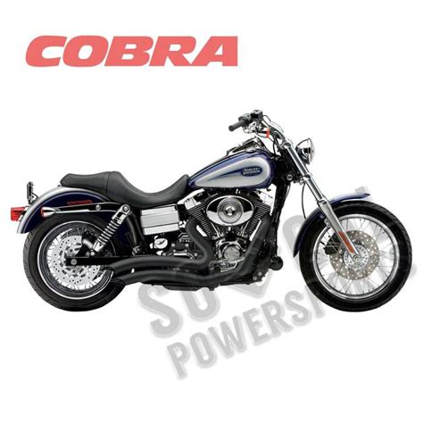 Cobra Speedster Short Swept Exhaust System Black 6227b