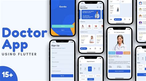 Doctor Appointment App Ui Kit Flutter Youtube