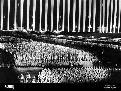 Cathedral of Light at the Nuremberg Rally, 1936 Stock Photo, Royalty Free Image: 94206878 - Alamy