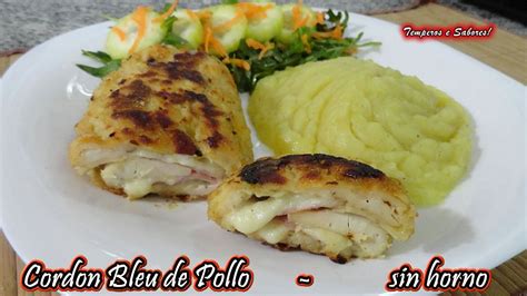 Cordon Bleu De Pollo Fácil Y Sin Horno Youtube