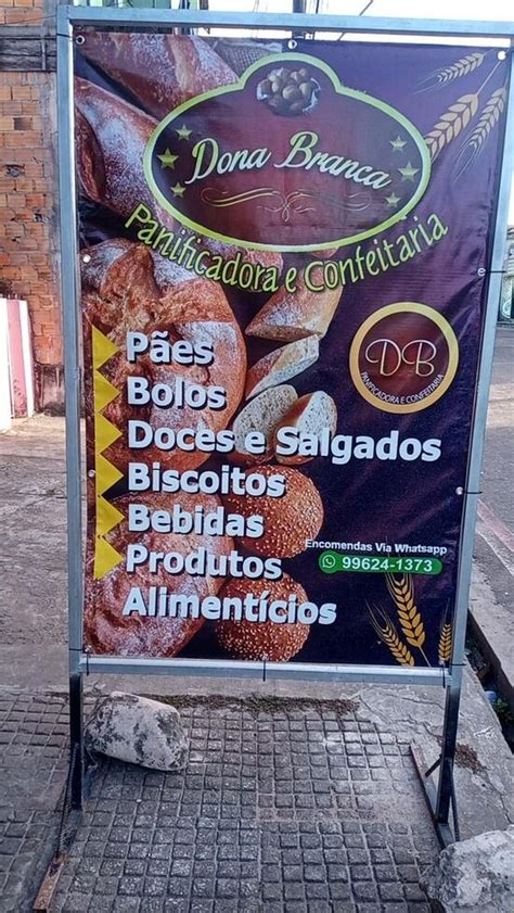 Menu em Panificadora Dona Branca Belém