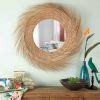 Miroir Rond En Fibre De Coco D Maisons Du Monde