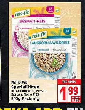 Reis fit Spezialitäten Angebot bei EDEKA 1Prospekte de