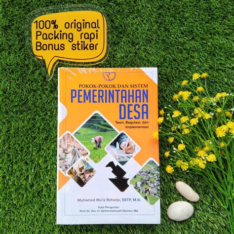 Jual Buku Pokok Pokok Dan Sistem Pemerintahan Desa Teori Regulasi Dan