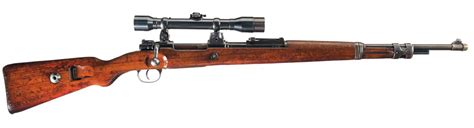 Wwii German K98 Mauser Turret Style Sniper Rifle With Hensoldt Wetzlar