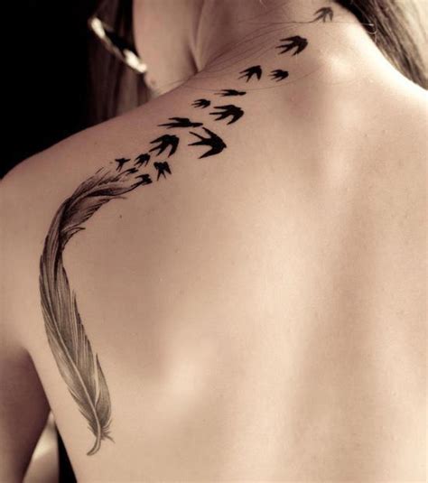 Tatouage Plume Id Es Tatouage Avec Des Plumes