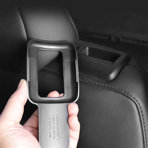 Tesla Model Y Backseat Seat Belt Holder Tesfavs