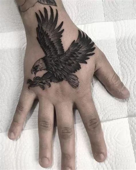 Update Eagle Wings Tattoo On Hand Super Hot In Coedo Vn