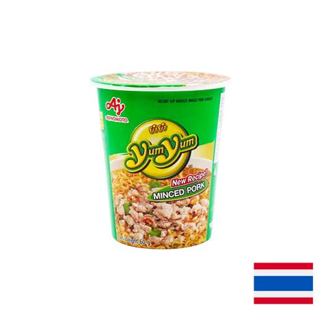 Yum Yum Minced Pork Flavor Instant Noodle 60g