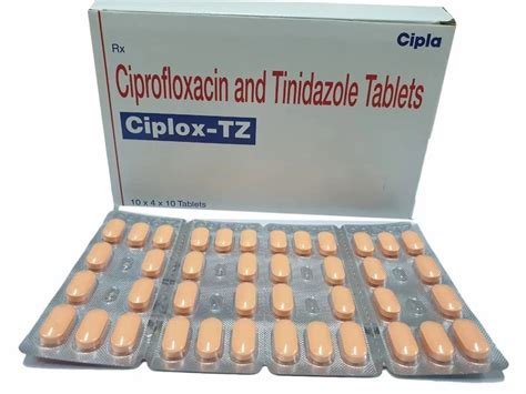 Cipla Ciprofloxacin Tinidazole Tablets Mg At Rs Box In Ranchi