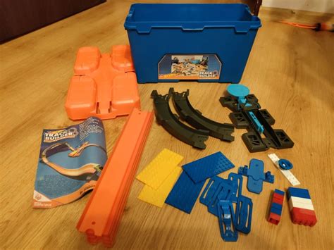 Hot Wheels Track Builder System Zestaw Startowy Skrzynka Kaskaderski