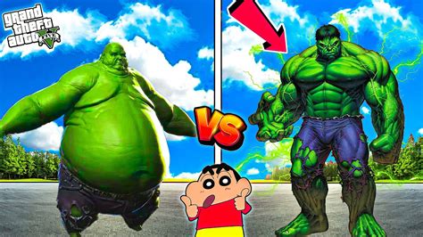 SHINCHAN Upgrading POOR Hulk To RICH GOD HULK In GTA 5 GTA 5 Mods