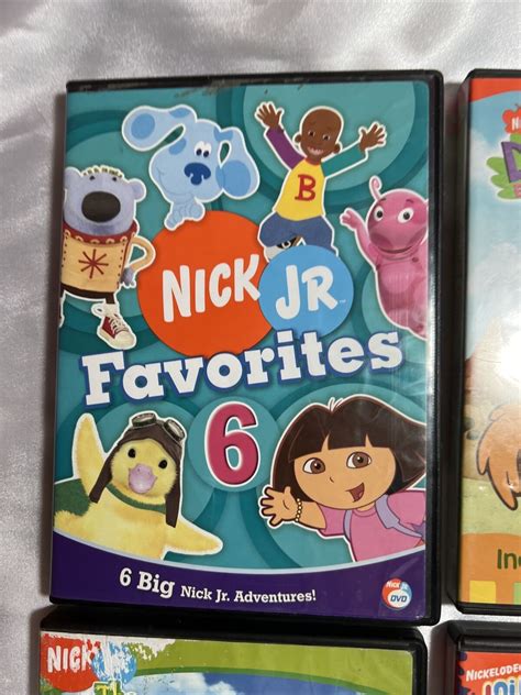 4 Nickelodeon Nickjr Blues Clues Dora Grelly Usa