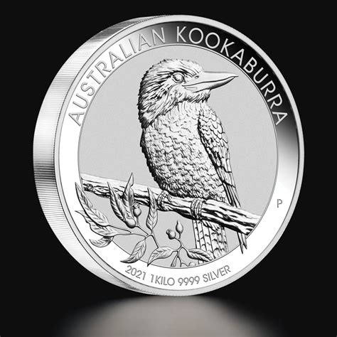 1 kg Australian Kookaburra Silver Coin - Tavex