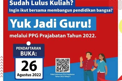 PPG Prajabatan Gelombang 2 Dibuka 26 Agustus 2022 Cek Syarat Dan Alur