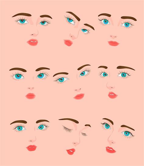 Premium Vector Face Expressions