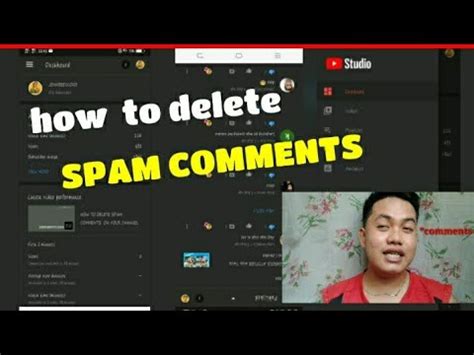 How To Delete Spam Comments On Your Channel Youtube