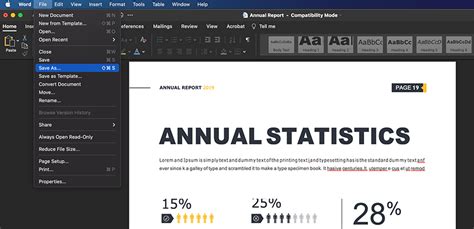 How To Quickly Make Annual Reports In Microsoft Word Format