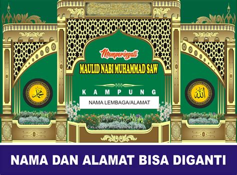 Detail Contoh Dekorasi Panggung Islami Koleksi Nomer