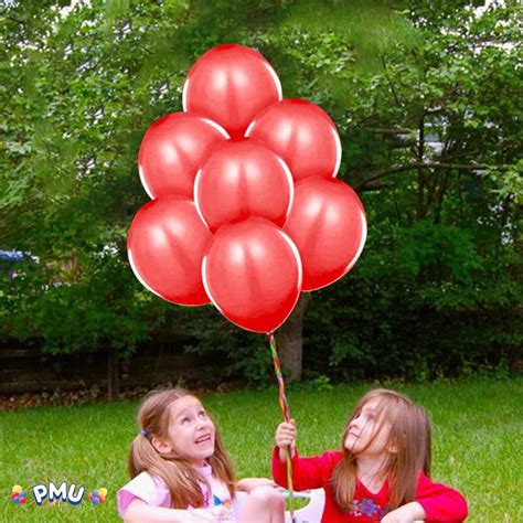 Balloons Inch Partytex Premium Starfire Red Latex Pkg Walmart