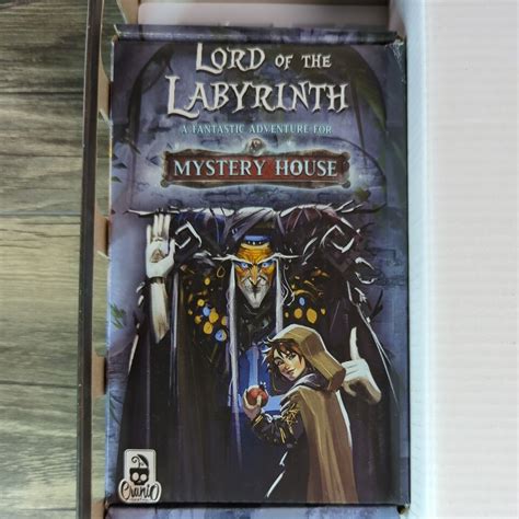 Mystery House Cranio Creations Labyrinth Board Game 3D Escape Room