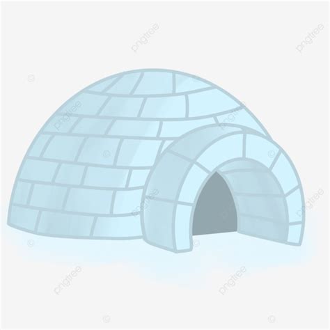 Igloo Ice House Illustration House Ice Snow PNG Transparent Clipart