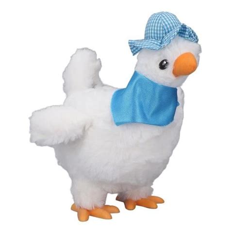 Zerodis Jouet De Poule Pondeuse Lectrique Jouet De Poulet En Peluche