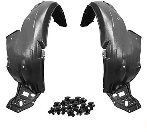 Amazon Parts N Go Fender Liner Set W Clips For Elantra