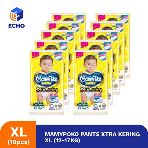 Jual Mamypoko Pants Standard Extra Kering XL1 10S Shopee Indonesia