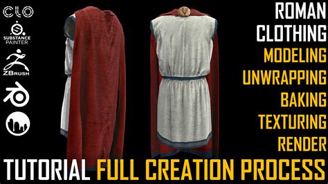 Tutorial - Roman Clothing - Full - FlippedNormals