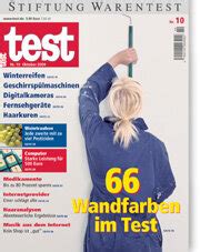 Wandfarben Wei Macher Test Stiftung Warentest