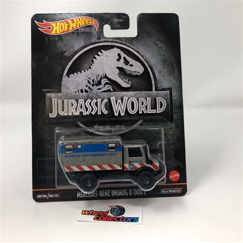 Mercedes Benz Unimog U L Jurassic World Hot Wheels Retro Case K