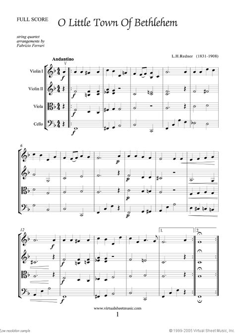 Easy Christmas String Quartet Sheet Music Carols Pdf Collection 3 Fscore