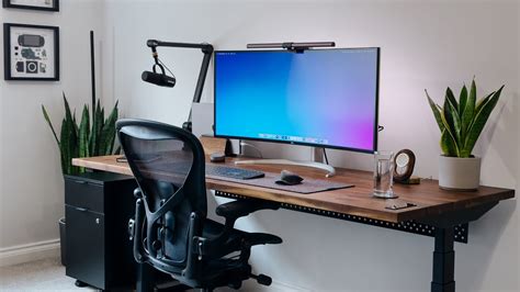 My Desk Setup Home Office Tour 2023 YouTube