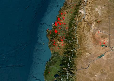 La Nasa Reveló Imagen Satelital De Los Incendios Activos En Las