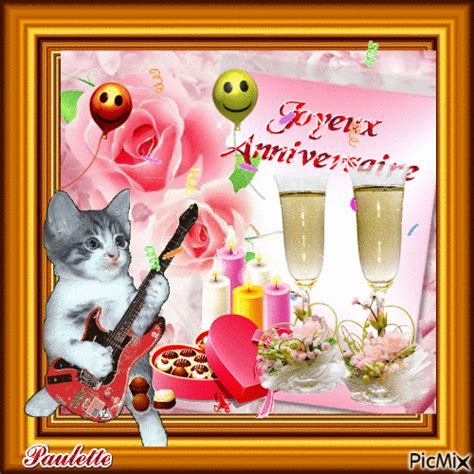 Joyeux Anniversaire  Animé Gratuit Picmix