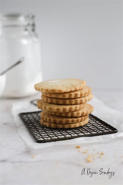 Easy Shortbread Cookies Recipe A Dozen Sundays