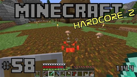 Minecraft Hardcore 58 Eine Unsichtbare Spinne YouTube