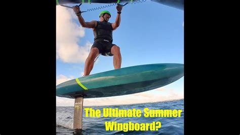 The Ultimate Summer Wingfoil Board The Magical GONG Cruzader Riding A