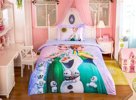 Marvelous Frozen Movie Themed Bedding Set