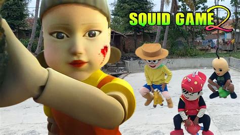 Parodi Squid Game Badut Boboiboy Panik Ikut Permainan Squid Game Youtube