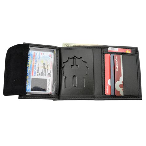 NYPD Detective Recessed Badge Wallet | NY Police Badge Wallet | Police ...