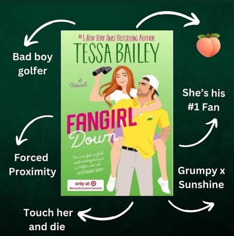 Tessa Bailey Fangirl Down Golfer Touch Her And You Die Trope😐 R