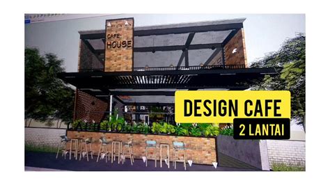 Desain Rumah Cafe Lantai Rumah Desain