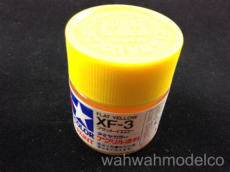 Tamiya 81303 Acrylic XF 3 Flat Yellow 23ml Bottle WAH WAH MODEL SHOP