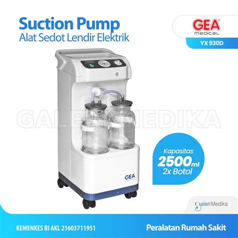 Jual Suction Pump Gea Yx 930D Alat Sedot Dahak Lendir Suction 2