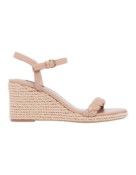 Nine West Tammie Wedge Sandal In Pink Myer