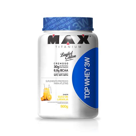 Top Whey W Max Titanium Loja Do Suplemento