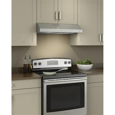 Broan 36 In Convertible Stainless Steel Undercabinet Range Hood In The